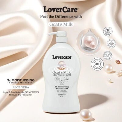  Pearl Powder Goat’s Milk Shower Cream: Body Wash & Shower Gel