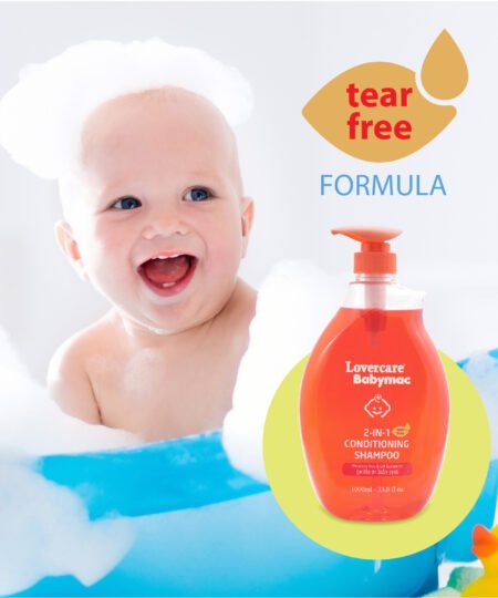 Lovercare babymac 2 in 1 conditioning shampoo 5