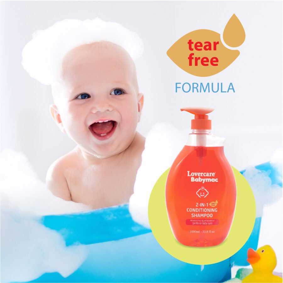 Lovercare babymac 2 in 1 conditioning shampoo 5