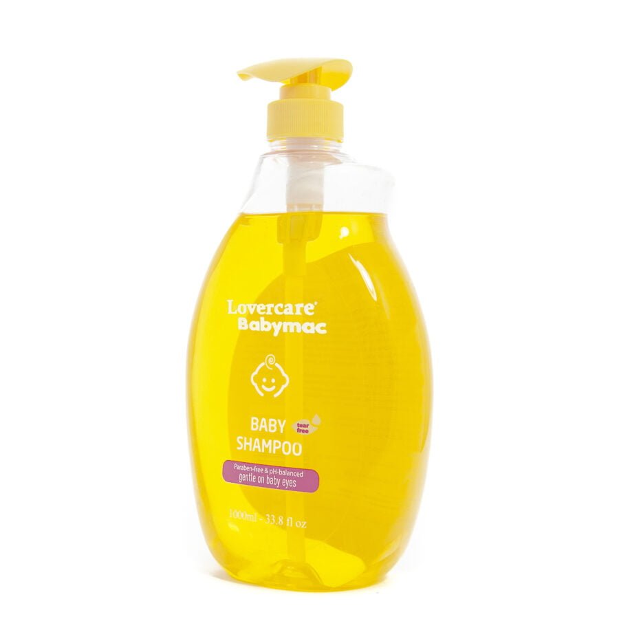 Lovercare Babymac Baby Shampoo 1L Angled 1