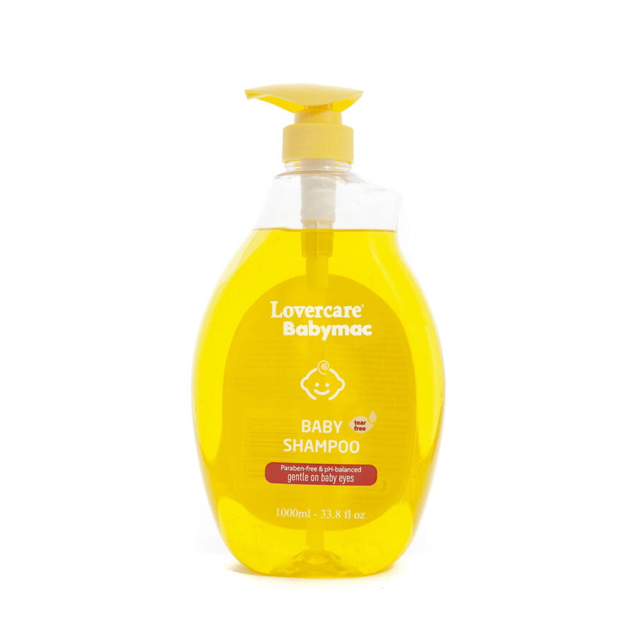 Lovercare Babymac Baby Shampoo 1L Front