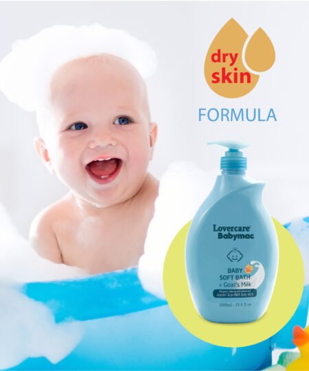 Lovercare babymac baby soft bathgoat milk 5