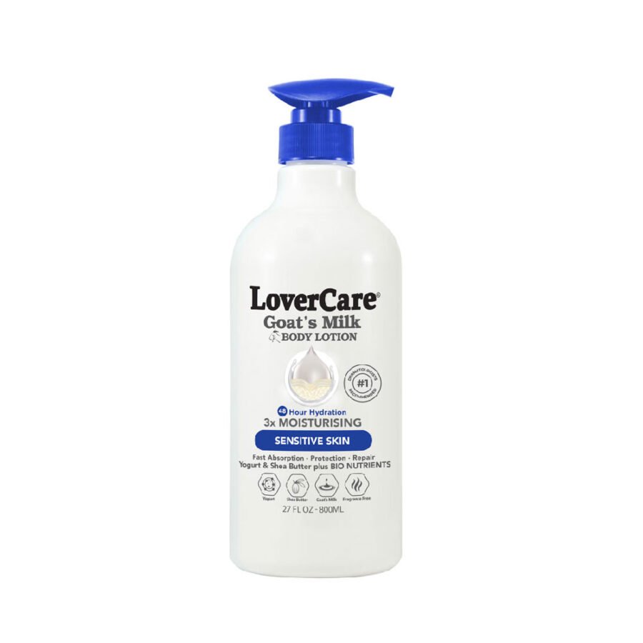 LoverCare Goat's Milk Body Lotion 6X 800ml Sensitive Skin