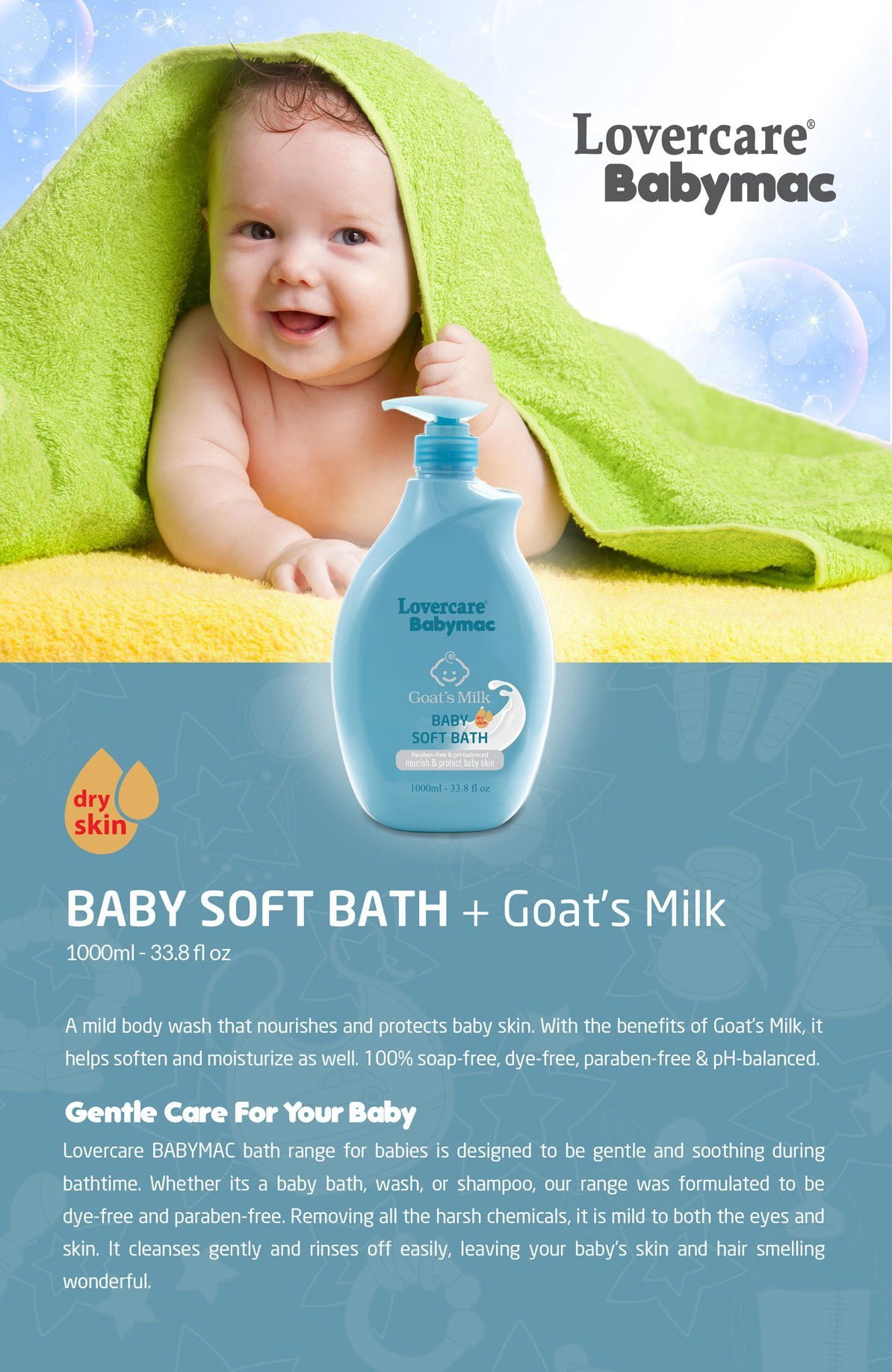 Goat milk store for baby skin