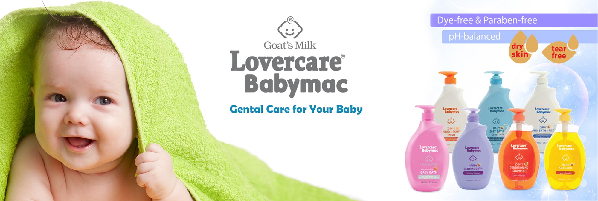 Lovercare Babymac Bath & shampoo