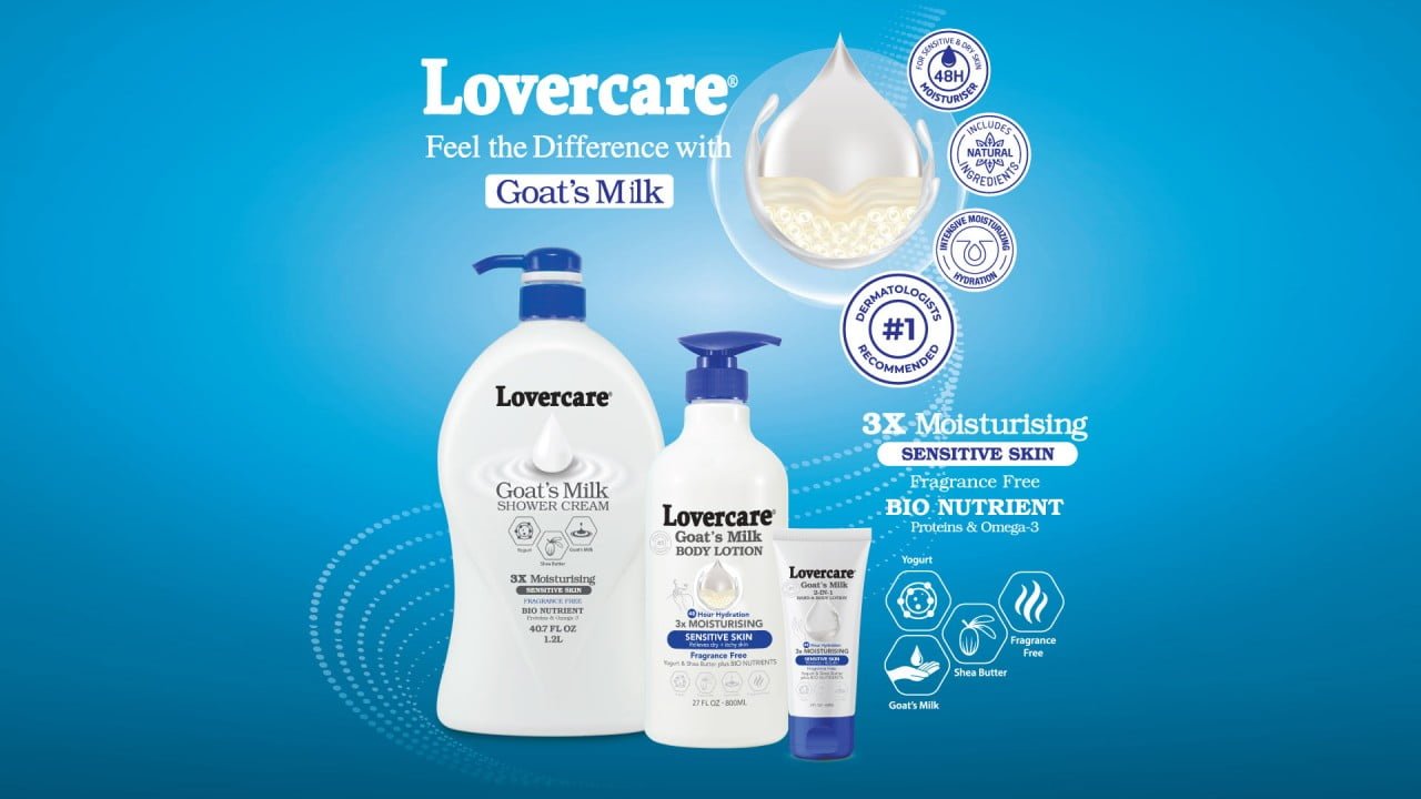 Lovercare Shower Cream & Body Lotion