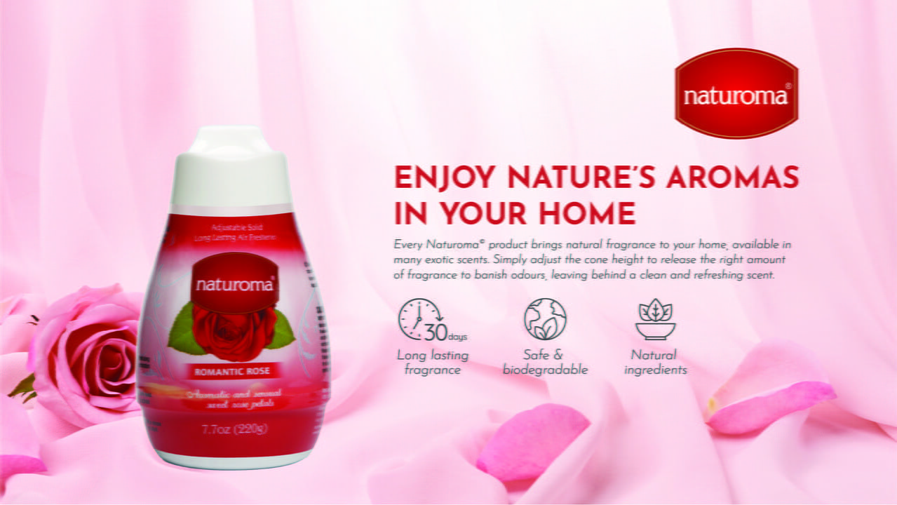 naturoma rose air freshner