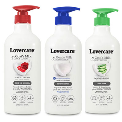 Lovercare Sensitive Skin Moisturizer -Body Lotion
